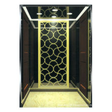 Luxury Passenger Elevator with Golden Cabin